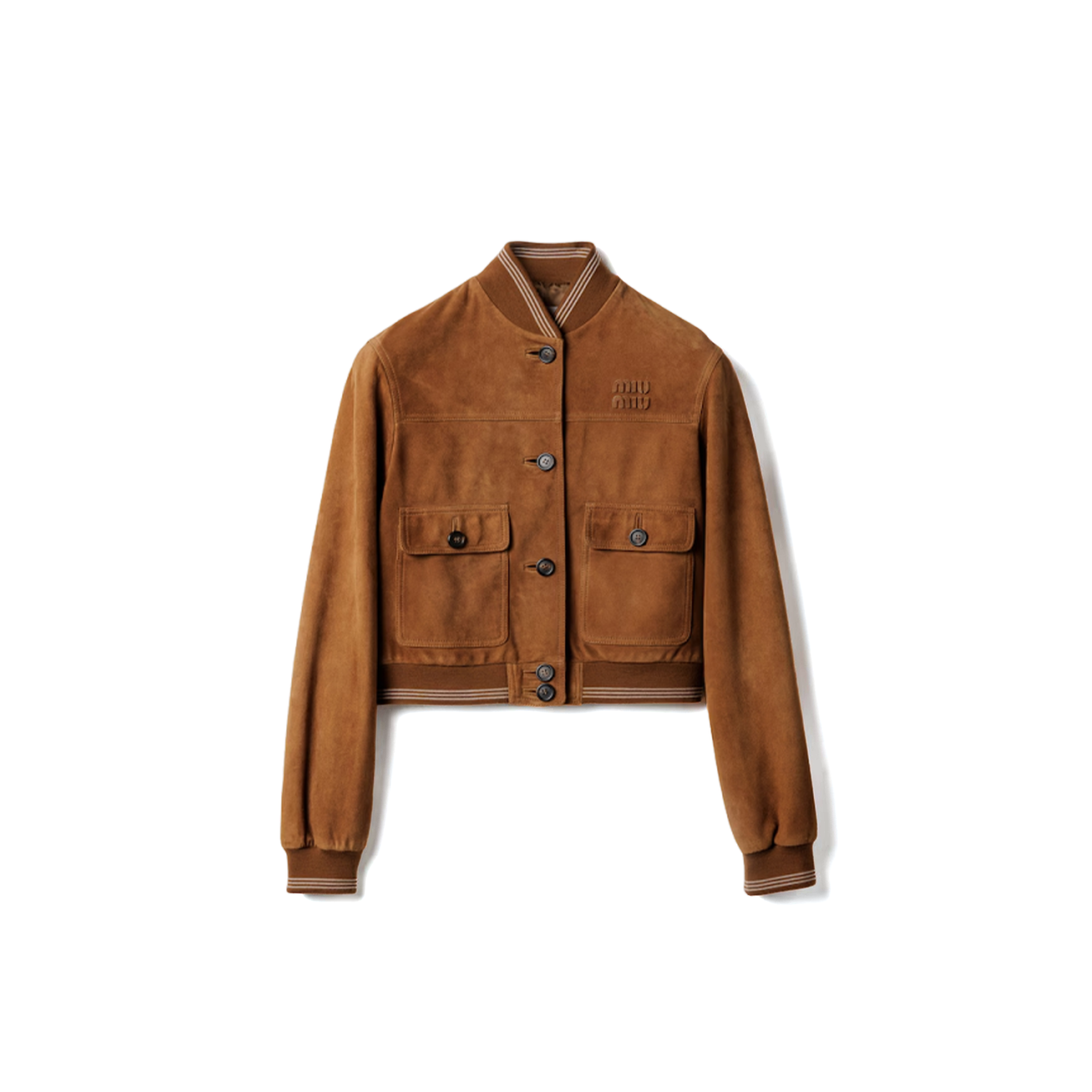 MIU MIU SUEDE BLOUSON JACKET MPV996 MIU MIU SUEDE BLOUSON JACKET MPV996